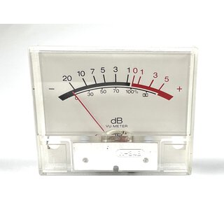 rectangular db Meter (white scale)
