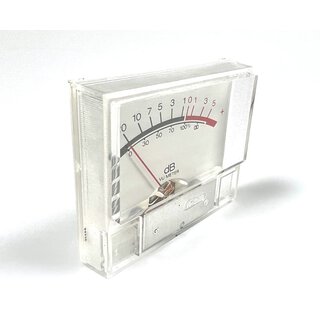 rectangular db Meter (white scale)