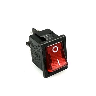 Power Switch red (illuminated)