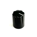 grooved knob black