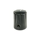 grooved knob black