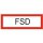 FSD DIN4066 105x297mm Aluschild