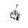 Vintage toggle switch DA-KN3A-102A for 12mm holes