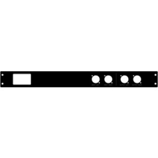 Rearpanel 1U Stereo
