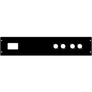Rearpanel 2U Stereo
