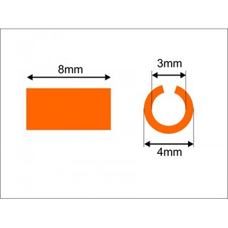 Potentiometer Schaft Adapter  von 3mm zu 4mm