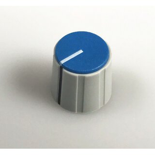 Sifam 18teeth grey knob, including blue cap
