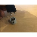 Tool to fix Sifam knobs with collet shaft